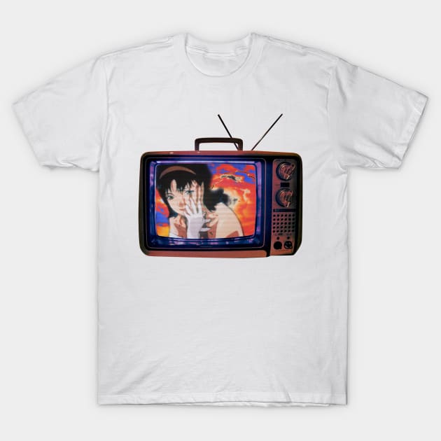 Perfect Blue - TV T-Shirt by RAdesigns